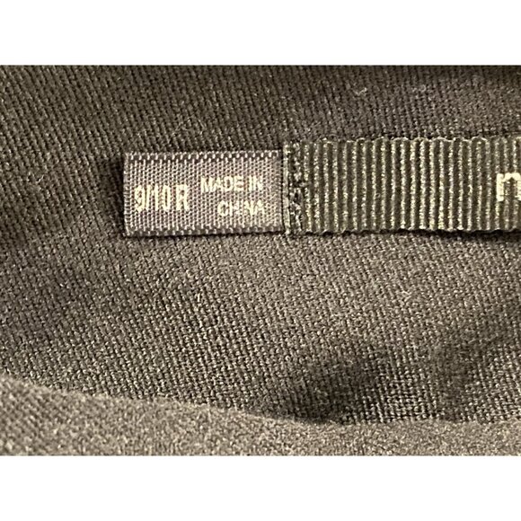 Maurices Dress Pants Women 9/10 Black 34X31.5”Stretch Polyester Blend Career - Picture 6 of 9